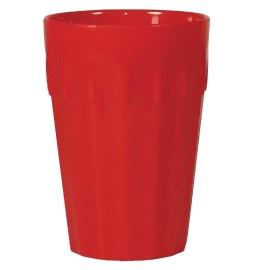 Vasos bajos policarbonato Kristallon 260ml rojos