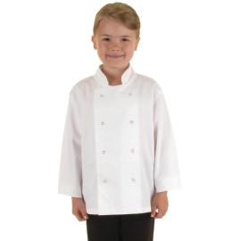 Chaqueta cocina para niños Whites blanca S