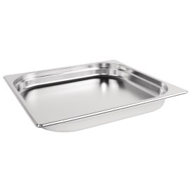 Recipiente Gastronorm acero inoxidable tamaño dos tercios 40mm Vogue