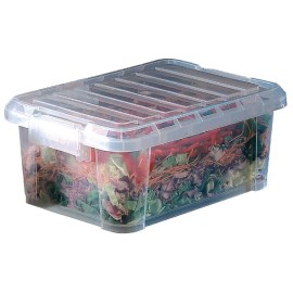 Caja de almacenamiento con tapa Araven 14L