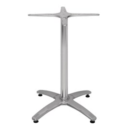 Base de mesa de 4 patas Bolero aluminio